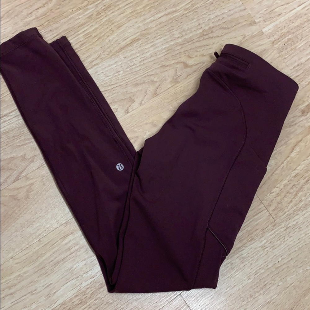 Lululemon leggings dark purple